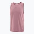 Men's running top Salomon Shakeout Core Tank dusky orchid 3