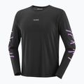 Men's running longsleeve Salomon Shakeout Core deep black 3