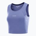 Women's running top Salomon SHAKEout Bliss Tanklette marlin 3