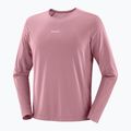 Men's running longsleeve Salomon Shakeout Core dusky orchid 3