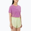Women's running top Salomon Sense Aero SS Tee GFX iris orchid/acid lime