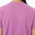 Women's running top Salomon Sense Aero SS Tee GFX iris orchid/acid lime 3