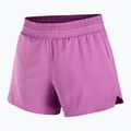Women's running shorts Salomon Shakeout Core 2IN1 4" iris orchid 4