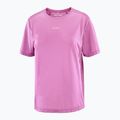 Women's running top Salomon Shakeout Core iris orchid 3