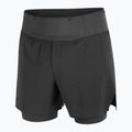Men's running shorts Salomon Sense Aero 2IN1 5" deep black 8