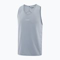 Men's running top Salomon Sense Aero Singlet GFX trade winds 4