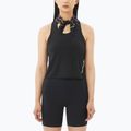 Women's running top Salomon Sense Aero Short Tank deep black
