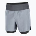 Men's running shorts Salomon Sense Aero 2IN1 5" trade winds 7