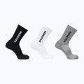 Socks Salomon Everyday Lite Crew 3 pack black/white/frost gray