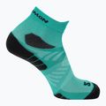 Socks Salomon Aero Ankle dynasty green/waterfall