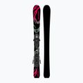 Kids’ downhill skis with bindings Salomon QST Jr Black XS + C5 GW black/neon punch