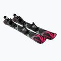 Kids’ downhill skis with bindings Salomon QST Jr Black XS + C5 GW black/neon punch 4