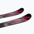Kids’ downhill skis with bindings Salomon QST Jr Black S + C5 GW black/neon punch 6