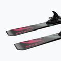 Kids’ downhill skis with bindings Salomon QST Jr Black S + C5 GW black/neon punch 7