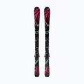 Kids’ downhill skis with bindings Salomon QST Jr Black M + L6 GW black/neon punch