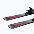 Kids’ downhill skis with bindings Salomon QST Jr Black M + L6 GW black/neon punch 7