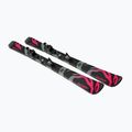 Kids’ downhill skis with bindings Salomon QST Jr Black M + C5 GW black/neon punch 4