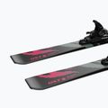 Kids’ downhill skis with bindings Salomon QST Jr Black M + C5 GW black/neon punch 6
