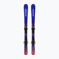 Kids’ downhill skis with bindings Salomon Equipe Jr S + C5 GW race blue/equipe red
