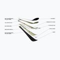 Women’s downhill skis with bindings Salomon S/Max N°8 Silver + M10 GW silver met./glitter 7
