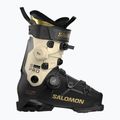 Women's ski boots Salomon S/PRO Supra Dual Boa 105 W black/ birch/gold met