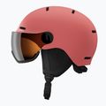 Children's ski helmet Salomon Orka Visor Jr S2 sun kissed coral 4