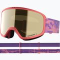 Children's ski goggles Salomon Lumi Acces Jr S2 sun kissed coral/flash gold 2