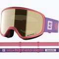 Children's ski goggles Salomon Rio S2 smoke blue/flash gold 2