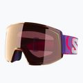 Ski goggles Salomon Skarn Prime Sigma S2+S1 ultra violet/sigma copper/sigma clear pink