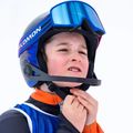 Children's ski helmet Salomon Equipe Fis + Chinguard Jr black/flames 6