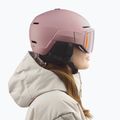 Ski helmet Salomon Osmo Dawn Pink/Flash Tonic/Orange 7