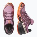 Women's running shoes Salomon Speedcross 6 GTX dusky orchid/huckleberry 4