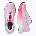 Women's running shoes Salomon Aero Blaze 4 white/knockout pink 3