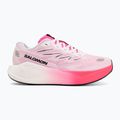 Women's running shoes Salomon Aero Blaze 4 white/knockout pink 2