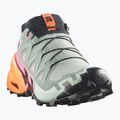 Women's running shoes Salomon Speedcross 6 GTX Icon black/green milieu 2