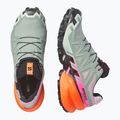 Women's running shoes Salomon Speedcross 6 GTX Icon black/green milieu 4