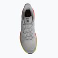 Men's running shoes Salomon Genesis 2 gray violet/safety yellow 3