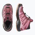 Children's hiking boots Salomon XA Pro Mid Waterproof nocturne/dusky orchid 3