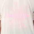 Women's running shirt Salomon Shakeout Core GFX SS Tee whisper white/pink frosting 4