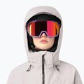 Women's ski jacket Salomon Brilliant 2.0 silver cloud 3