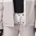 Women's ski jacket Salomon Highland white sand/silver cloud 6