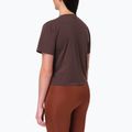 Women's T-shirt Salomon Trackline coffee bean 2
