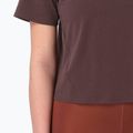 Women's T-shirt Salomon Trackline coffee bean 4