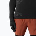 Men's running longsleeve Salomon Sense Aero GFX Tee LS deep black/black beauty 3
