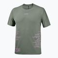 Men's running shirt Salomon Sense Aero GFX Tee SS castor gray/pink frosting 4