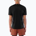 Men's running shirt Salomon Sense Aero GFX Tee SS deep black/black beauty 2
