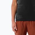 Men's running shirt Salomon Sense Aero GFX Tee SS deep black/black beauty 3