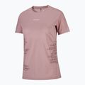 Women's running shirt Salomon Sense Aero GFX Tee SS antler/chocolate fondant 3