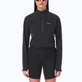 Women's sweatshirt Salomon Sense Aero Hybrid CP PLVR deep black