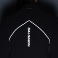 Women's sweatshirt Salomon Sense Aero Hybrid CP PLVR deep black 5